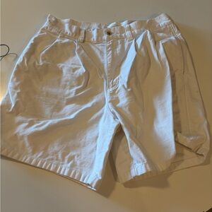 Aime Leon Dore Cream Flat Front Men's Shorts